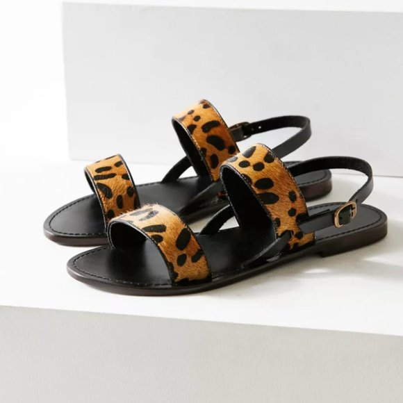 FL Penny Leopard Boho Peasant Hipster Hippie Art Chic Beach Artsy Cheetah Sandal - Picture 4 of 6